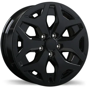 Replika – R254 – Black – 17″x7″ 48mm – All weather Wheels – R254-1770-65BN+48C561